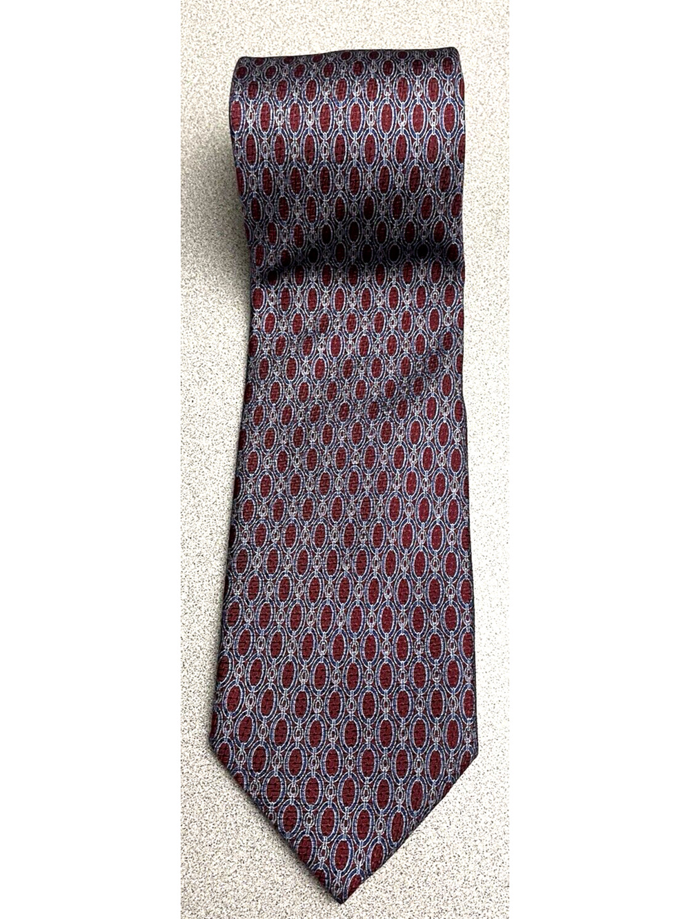 Bruno Orietta Men's Tie 57" X 3" 100% silk